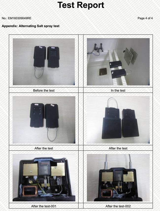 Dispositifs électroniques intelligents imperméables ISO9001 de contrôle de température de chaîne du froid de serrure 17