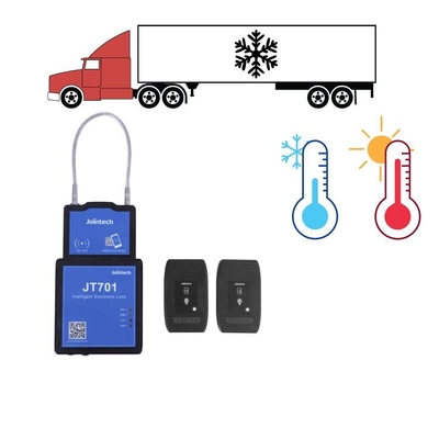 Alarme de changement de contrôle de température d'approvisionnement de chaîne de serrure de voie de GPS de camion de conteneur de cargueur