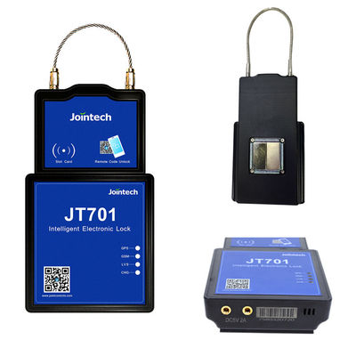 JT701D Smart 4G GPS Lock avec alarme anti-vol pour le transport mondial de marchandises