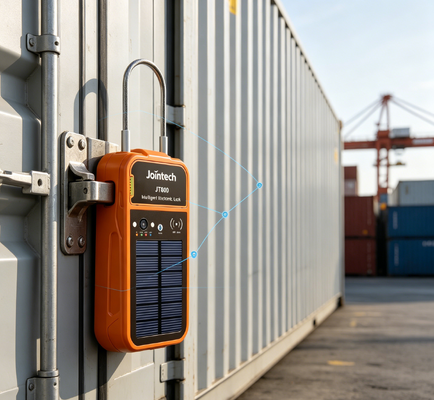 Jointech JT800 verrouillage à IA solaire verrouillage GPS de suivi de fret en temps réel